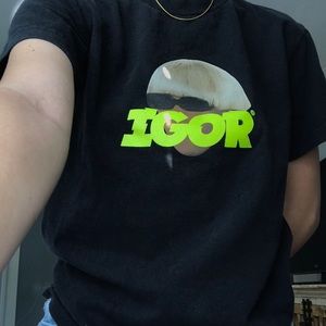 Tyler the creator Igor album black small t shirt